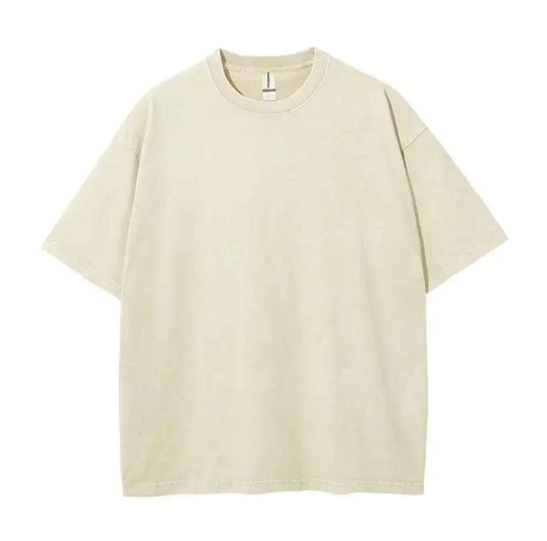 Setsap Essential Beige Men’s Oversized T-Shirt