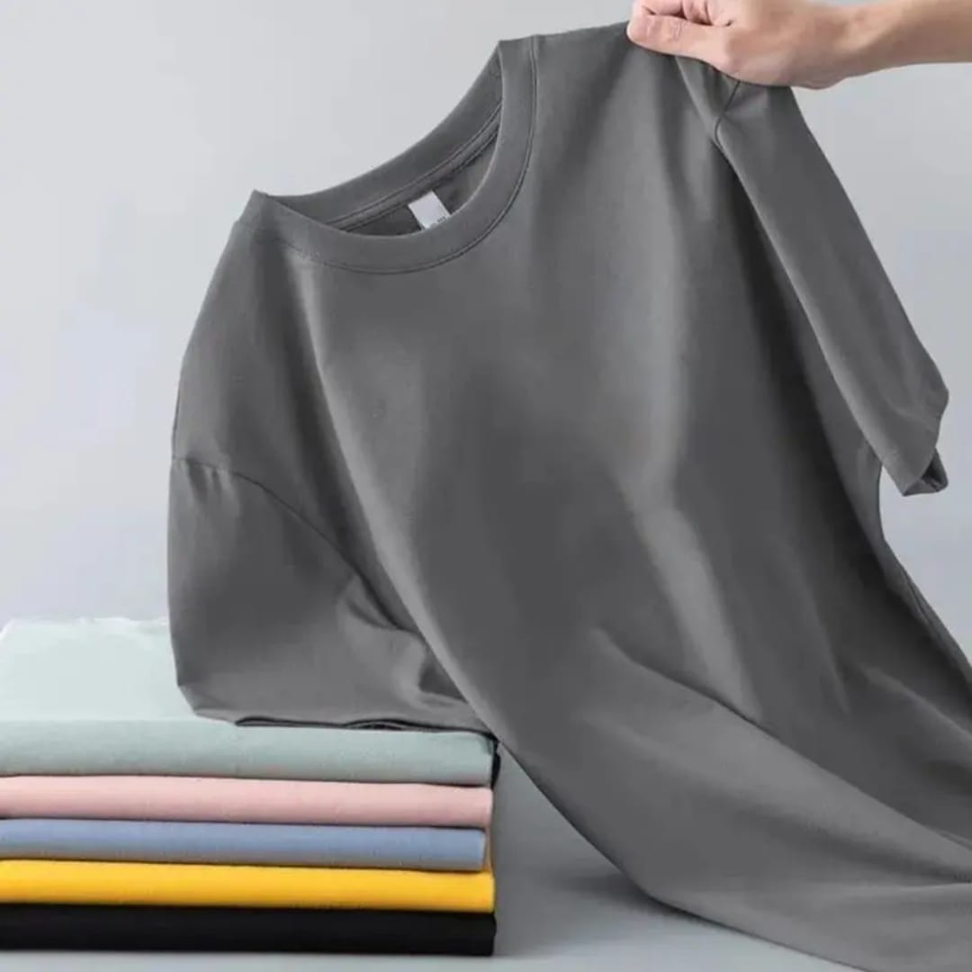 Setsap Grey Cotton T-Shirt for Men