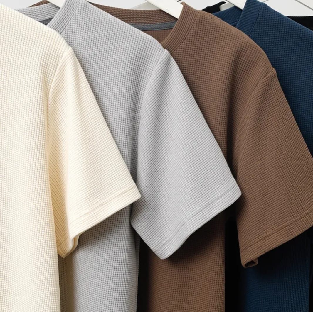 Setsap Grey Korean T-Shirt for Men