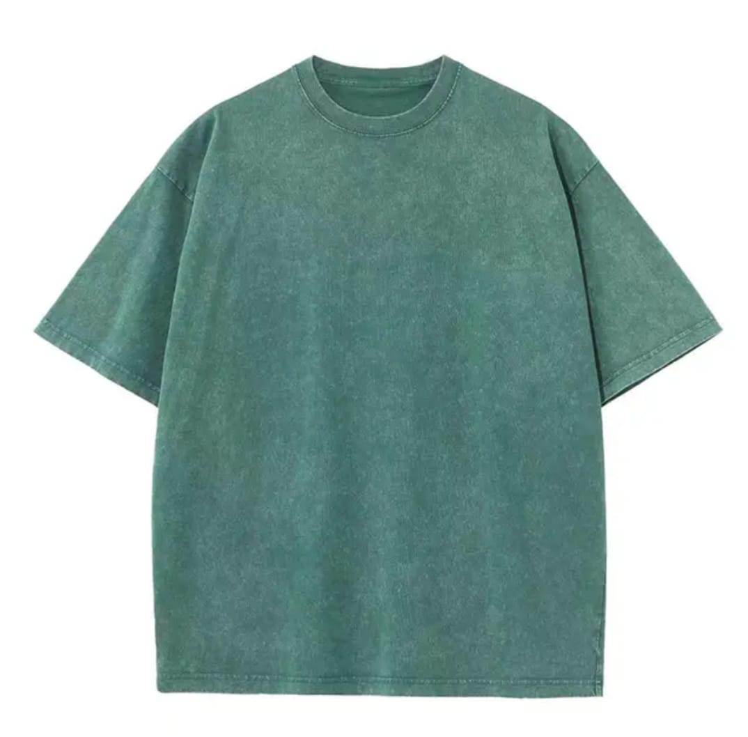 Setsap Vintage Green Oversized T-Shirt